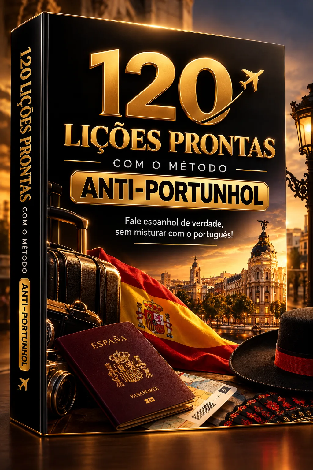 120 lições prontas com o método anti-portunhol